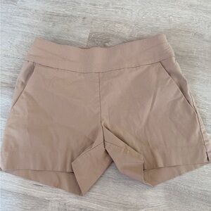 Women's Tan Shorts stretchy